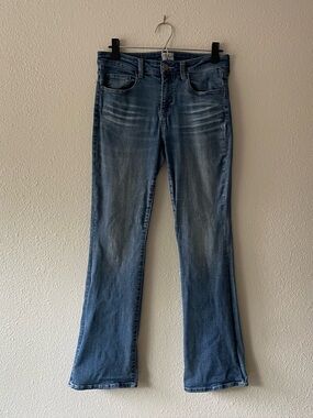 WL Wash Lab Bootcut Flare Jeans Women’s Size 28 Aegean Sea Light Wash Stretch